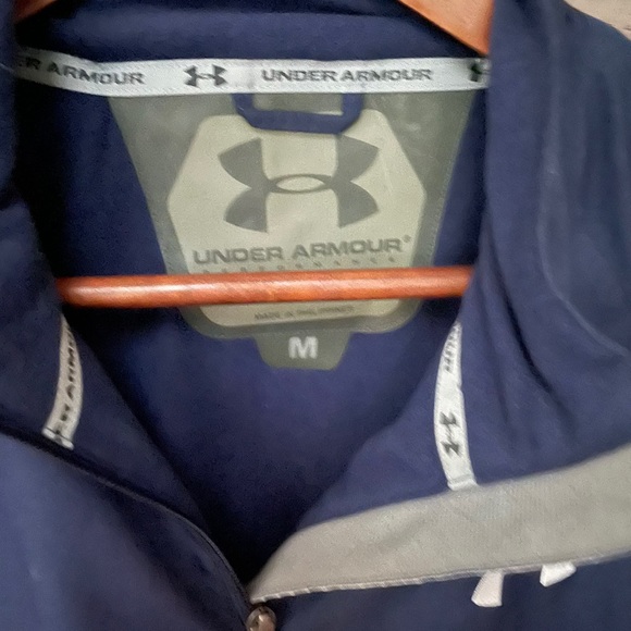 Under Armour Navy Fleece lined Jacket M - Picture 6 of 7